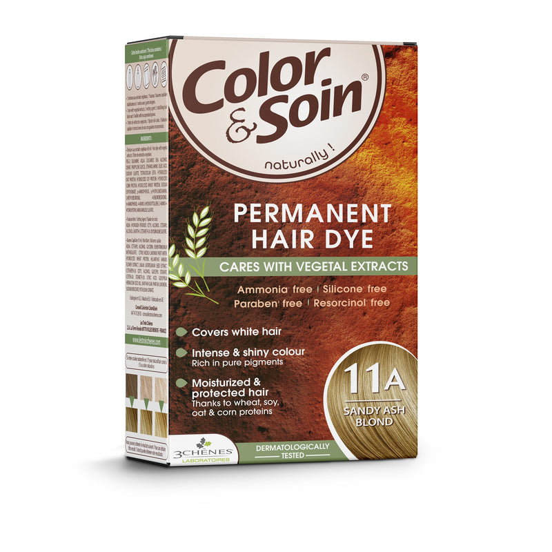 COLOR & SOIN ammoniaagivaba juuksevärv 11A Liivane tuhkblond 135 ml, nuotrauka Nr. 3