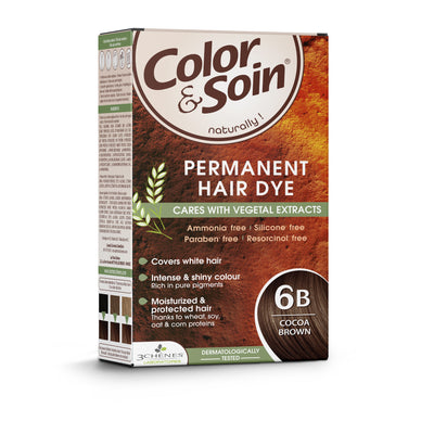 COLOR & SOIN ammoniaagivaba juuksevärv 6B kakaopruun 135 ml