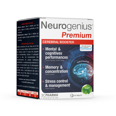 3C PHARMA Neurogenius Premium, tabletid N60