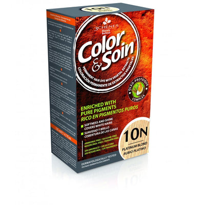 COLOR & SOIN ammoniaagivaba juuksevärv 10N plaatinablond 135 ml