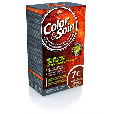 COLOR &amp; SOIN ammoniaagivaba juuksevärv 7C Terrakota 135 ml