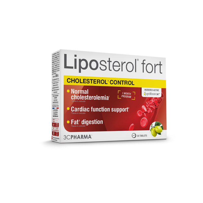 3C PHARMA Liposterol Fort, tabletid N30, nuotrauka Nr. 1
