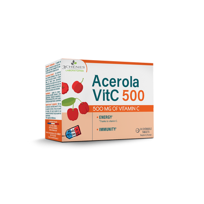 3 CHÊNES Acerola VitC 500, tabletid N24