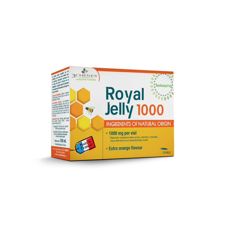 3 CHÊNES Royal Jelly 1000, ampullid N10, nuotrauka Nr. 1