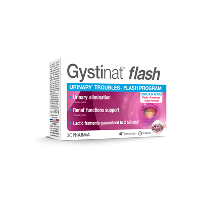 3C PHARMA Gystinat Flash, tabletid N10, kapslid N10