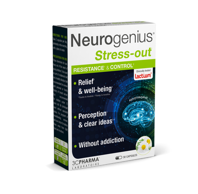 3C PHARMA Neurogenius Stress-Out, kapslid N30