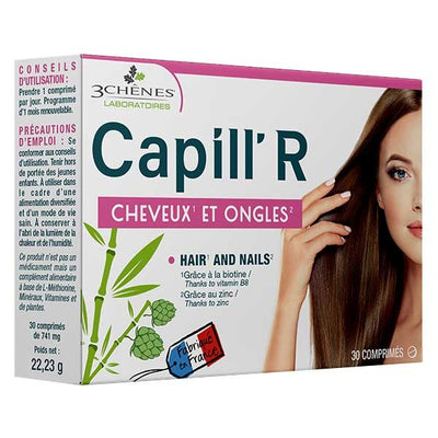 3 CHÊNES Capill'R, tabletid N30